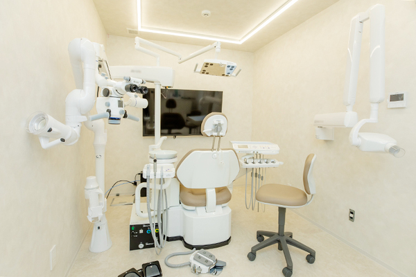 京都河原町スマイルデザイン歯科・矯正歯科 プライバシーに配慮されており、リラックスできる診療室