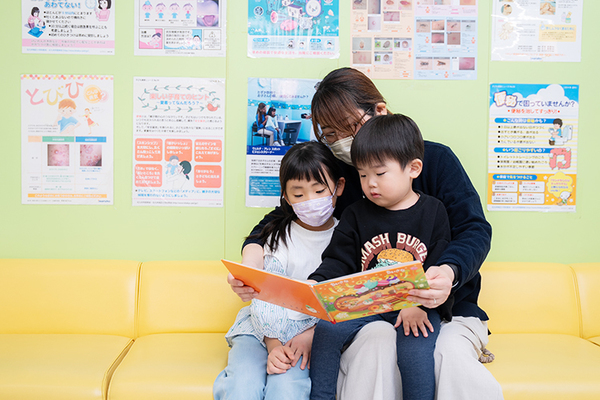 えびす子どもクリニック 何でも相談しやすい環境づくりに取り組んでいる