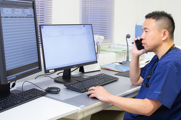 佐貫内科医院 定期訪問のほか、突発的な往診や、緊急入院の対応・手配にも対応