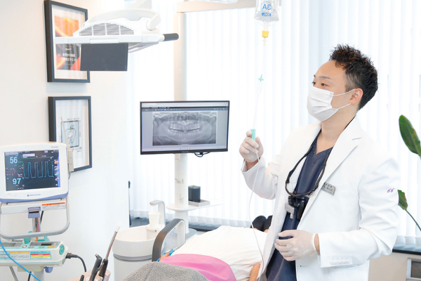 〜眠れる森の歯科〜Dr.Lデンタルクリニック渋谷神泉 うとうとした状態で治療を受けられるよう静脈内鎮静法も選択可能