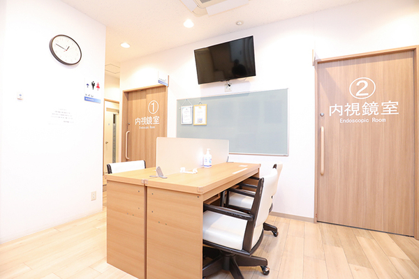 新宿内視鏡クリニック トイレは全部で4つあり、周りが気になりにくい