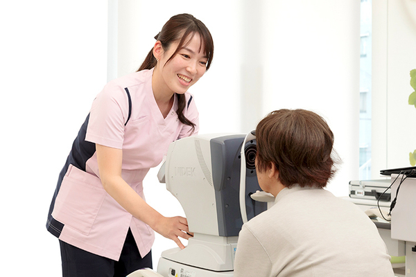 うえむら眼科クリニック 手術前に目の状態を検査