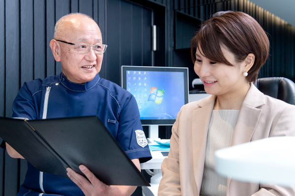 青山クオーツデンタルクリニック 穏やかな口調でわかりやすく説明してくれる