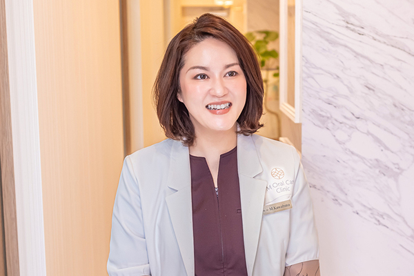 Ｍオーラルケアクリニック 患者との対話を大切にし、予防の必要性を伝える