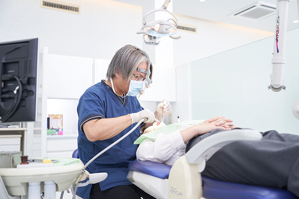 中矢歯科 口腔内の状態を丁寧に説明してくれる