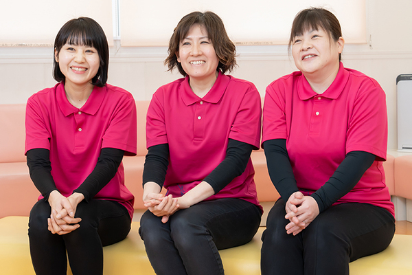 ひだかこどもクリニック クリニックで働くベテランのスタッフたち