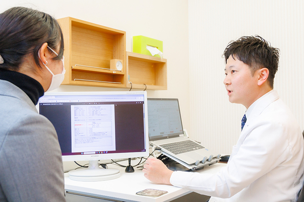 Dクリニック福岡 オンライン診療と組み合わせた負担の少ない診療体制も整えている