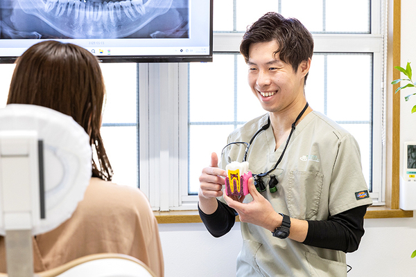 かわはら歯科 新小郡クリニック 患者一人ひとりに寄り添った診療を行う