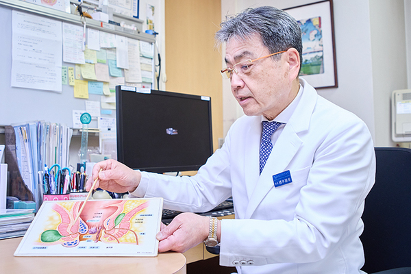 汐留みらいクリニック 年齢や性別に関わらず、痔になる人は多いという