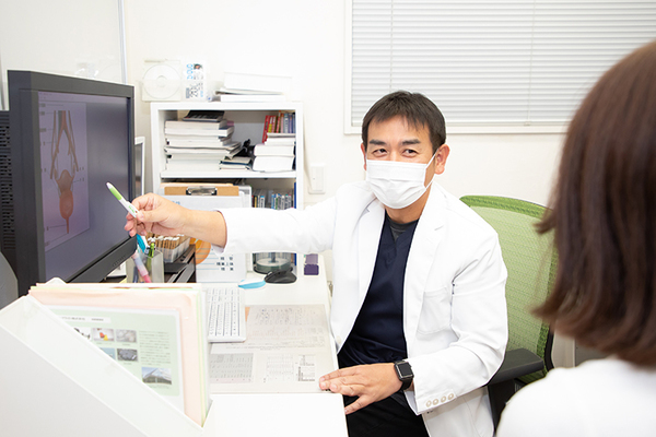 つのだ泌尿器科クリニック 患者と真摯に向き合い、わかりやすく説明することを心がけている