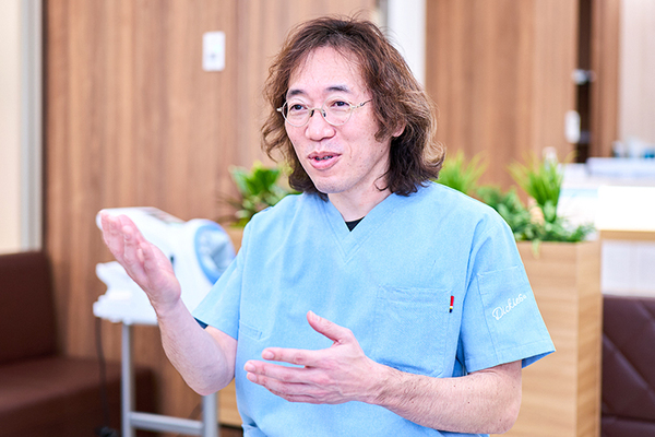 金沢能見台内科総合クリニック 健康診断の結果をそのままにせず、相談してほしいと話す