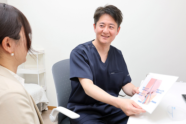 鼠径ヘルニア日帰り手術 広島アルプスクリニック 患者一人ひとりに合わせた治療方針を立てる