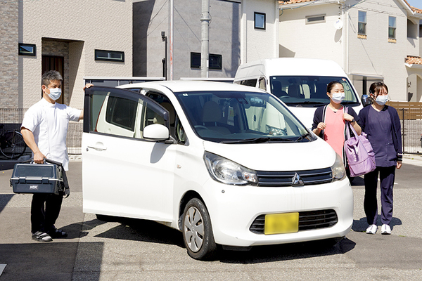たてや歯科クリニック 一時的に訪問診療を利用し、外来に戻ることもできる