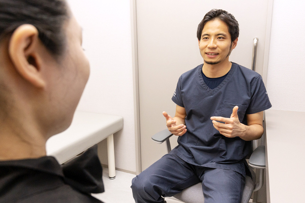 大阪淀屋橋消化器・内視鏡クリニック 患者の負担をできる限り軽減できるよう工夫している