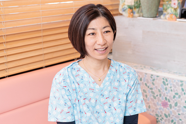 さちこども歯科 飯田副院長は、母親の気持ちに寄り添った診療を心がける