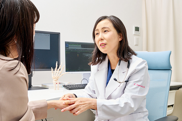 まつおか整形外科クリニック 患者の全身状態まで含めた内科的なアプローチを合わせて行う