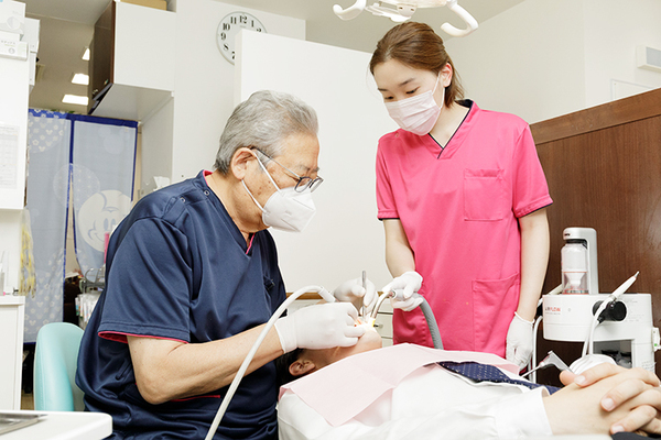 もりした歯科医院 症状がなくても定期的に状態を確認することが大切