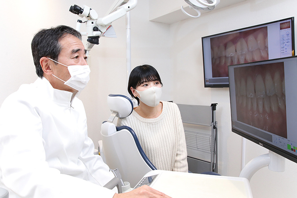 中川歯科クリニック 従来の歯科医療とは異なり、歯や神経を残せる方法も
