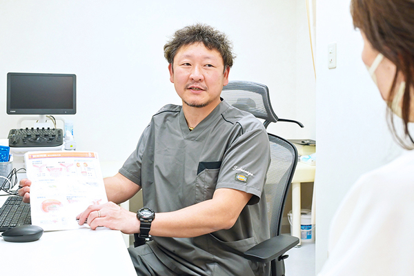 末永クリニック 一人で抱え込まず、気軽に相談してほしいと話す院長