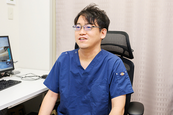 たまる循環器内科・静脈瘤クリニック 病院と連携しながら患者に適切な医療を提供したいと話す院長