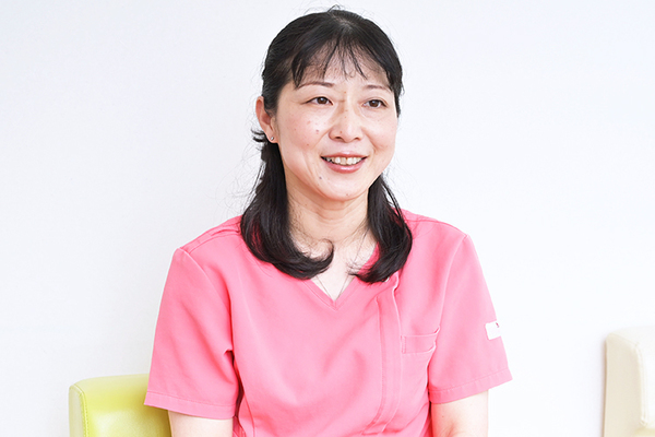 ようこ女性のクリニック 不安なことがあれば、気軽に相談に来てほしいと話す院長