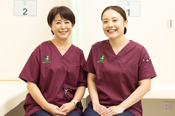 八王子総合クリニック スタッフの笑顔が患者の安心につながる