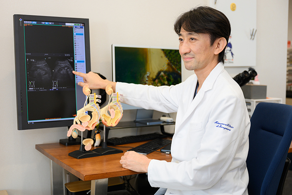 皆川クリニック 模型や画像を用いるなど、視覚的にもわかりやすい説明を心がける