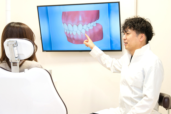 桑名はらだ歯科クリニック 「自分がどのような歯並びをめざすのか？」がわかる