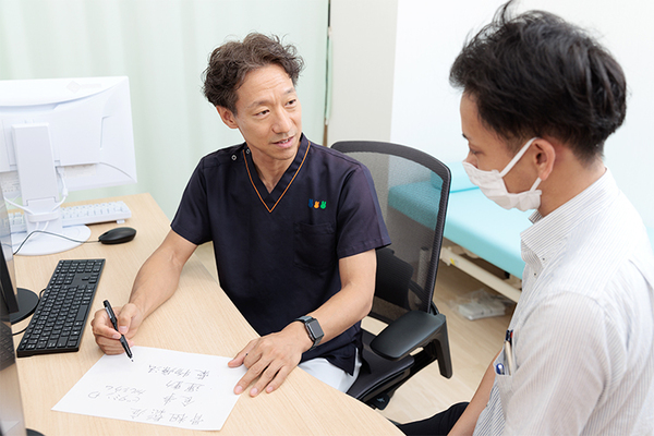 川口いん整形外科 わかりやすい説明を心がけている
