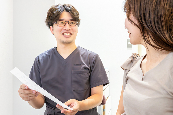 まつなか歯科クリニック 歯科治療時に、気道が確保できているかどうかをチェックできる