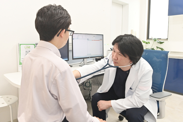 きだ呼吸器・リハビリクリニック 一緒に治療をしていくという姿勢で診療をしている