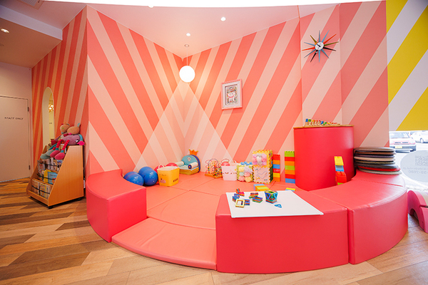 豊橋キッズデンタルクリニック 家族で通いやすい工夫も施されている