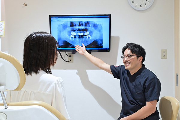 とく歯科クリニック 自然な見た目はもちろん、優れた噛み心地も期待できる