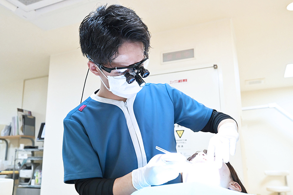 あらい歯科医院 できる限り侵襲の少ない治療を心がけている