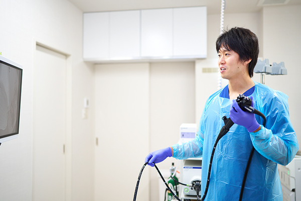 かなもり内科婦人科クリニック 鎮静剤を用い、検査中の苦痛を軽減する工夫も