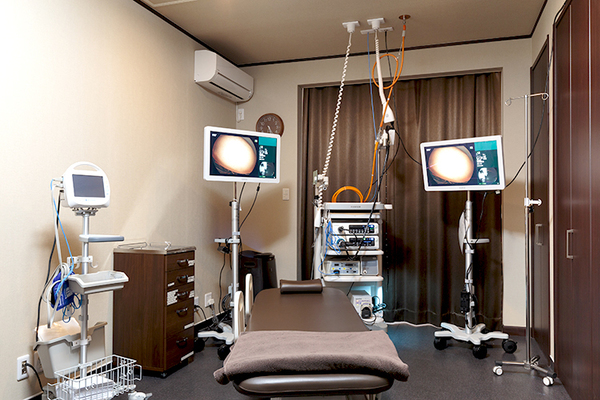 まきこ胃と大腸の消化器内視鏡クリニック 内視鏡による検査・診断で早期治療に努めている