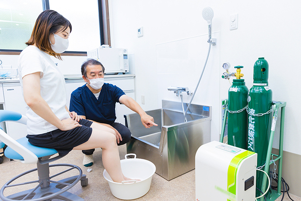 メディケアクリニック上石神井 「足」に関する、さまざまなアプローチ方法を提案していく