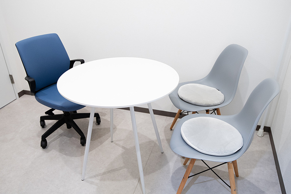 よしうちクリニック 食生活などの相談を行える、個室のカウンセリングルームの設置