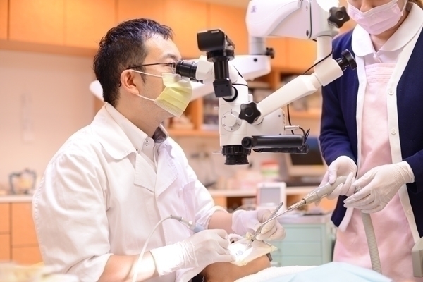 ホワイトプラザ歯科 自由診療ではさまざまな薬剤や器具を使用することができる