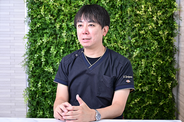悠翠会うえまつクリニック 難病にも精通する谷川先生。わかりやすい説明を心がけている