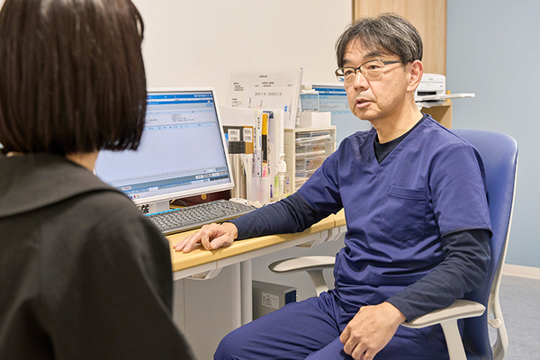 医療法人福耳会 烏丸今出川みずたに呼吸器内科・外科クリニック 原因を見極めるため、各種検査に対応している