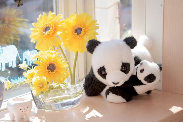 しのはら歯科医院 患者が安心して治療を受けられる雰囲気づくりを心がけている