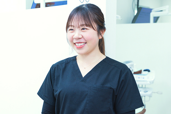 まつのき歯科クリニック 学びへの惜しみないサポートが魅力と副歯科衛生士長の横田さん