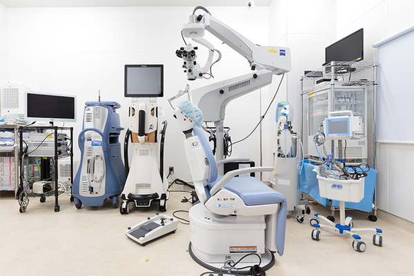 かなもり眼科クリニック 身体的負担が小さく、日帰りでの手術が可能