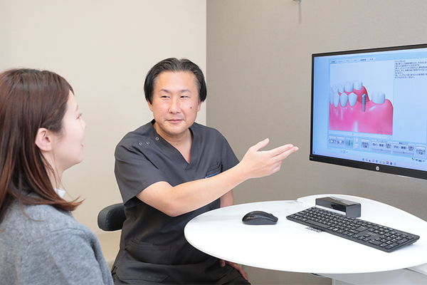 デンタルオフィス心 虫歯や歯周病治療の実施をしてからインプラント治療の実施を