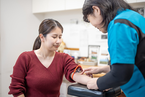 増田内科整形外科医院 会社帰りに立ち寄る人も多い