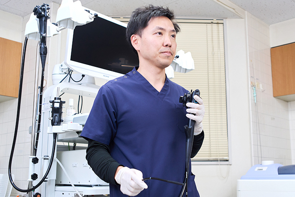花田内科胃腸科医院 「痛み」を少なくできるように配慮した検査を実施