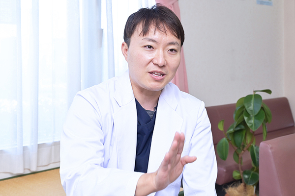 さくらのき米山ファミリークリニック 患者の状態を細かくヒアリングしながら治療方針を決めていく