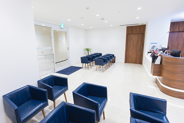 あけぼの橋内科・内視鏡内科 落ち着いた空間で、検査前の緊張も和らぐ