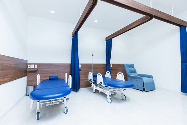 あけぼの橋内科・内視鏡内科 検査後はゆったりと休めるスペースも完備